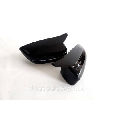 Накладки на дзеркала M-Look на BMW 5 / 6 / 7. ( Чорні глянцеві)