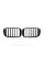 Ноздри на BMW 7 Series G11 / G12 2015-2019 год Черные Глянцевые ( Двойные M-Look )