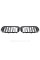 Ноздри на BMW 7 Series G11 / G12 2015-2019 год Черные Глянцевые ( Двойные M-Look )