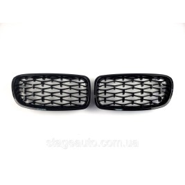 Ноздри на BMW 3 Series F30 / F31 / F35 2012-2018 год Diamond All Black