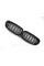 Nostrils for BMW 5 Series F10 2010-2017 Black Matte ( Double M-Look)