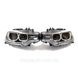 Передние фары Xenon no adaptive на BMW 3 Series F30 2015-2019 год ( Европа )