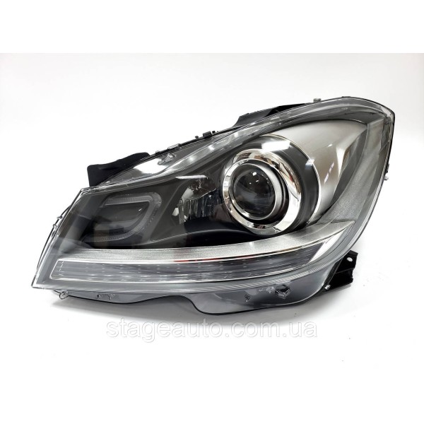 Передние фары Mercedes C-Class W204 2011-2014год Xenon Adaptive ( Европа )
