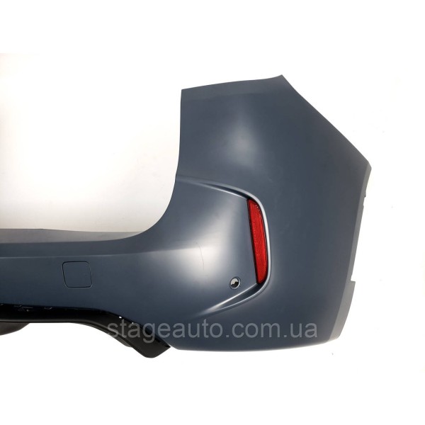 Задний бампер на BMW X5 F15 2013-2018 год ( в стиле X5M F85 )