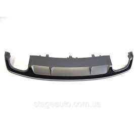 Диффузор в стиле S-Line на Audi A7 4G8 2014-2017 год ( S-Line бампер )