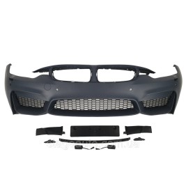 Передний бампер на BMW 4 Series F36 2014-2019 год ( в стиле М4 F82 )