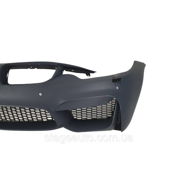 Передний бампер на BMW 4 Series F36 2014-2019 год ( в стиле М4 F82 )