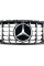 Решетка радиатора на Mercedes CLA-Class C118 2019-2022 года GT Chrome Black ( под камеру )
