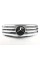 Решетка радиатора на Mercedes E-class W211 2006-2009 год AMG стиль ( Серая с хром вставками )