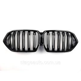 Ноздри на BMW X6 G06 2019-2020 год Черные Глянцевые ( Двойные M-Look )