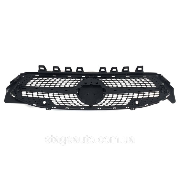 Решетка радиатора на Mercedes CLA-Class C118 2019-2022 года Diamond Black