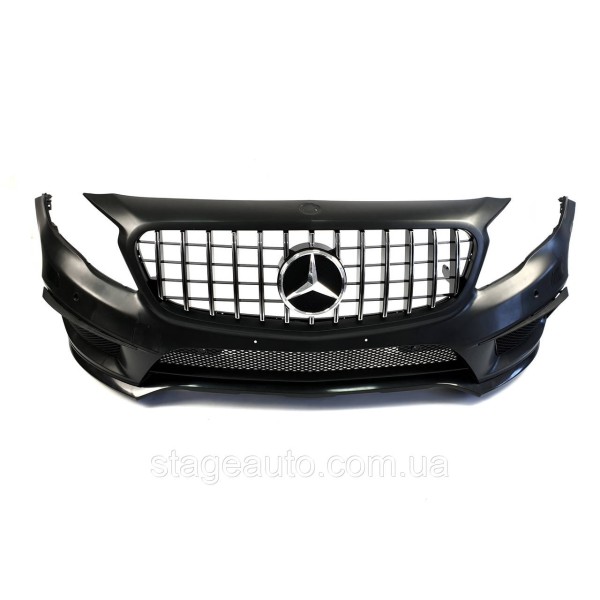 Комплект обвеса на Mercedes GLA-Class X156 2013-2019 года ( в стиле GLA45 AMG )