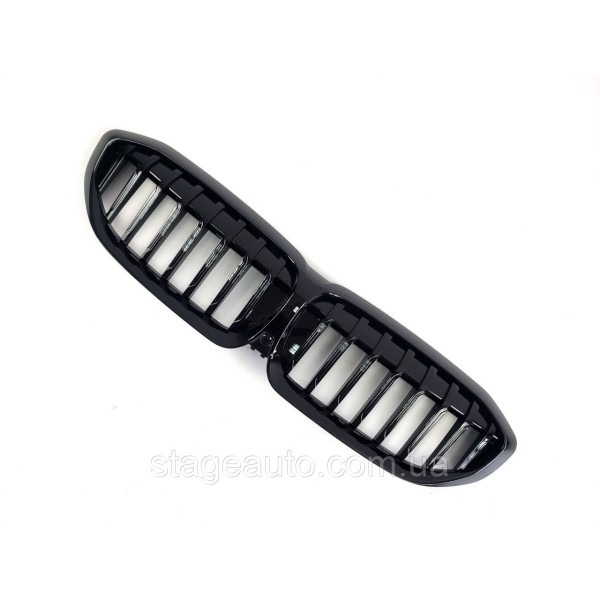 Nostrils for BMW 3 Series G20/ G21 2018-2020 Black Glossy
