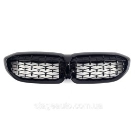 Ноздри на BMW 3 Series G20 / G21 2018-2020 год Diamond All Black