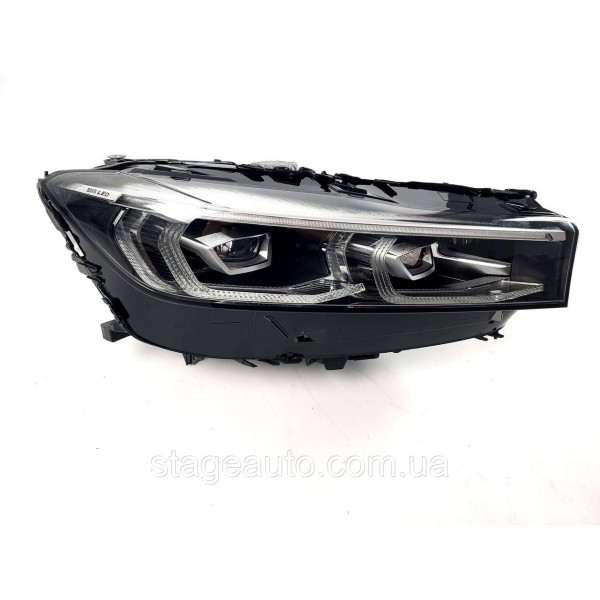 Передние фары с блоками Full Led Adaptive на BMW 7 Series G11 / G12 2019-2021 года