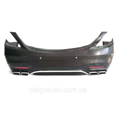 Задній бампер AMG63 на Mercedes S-Class W22 2017-20 року