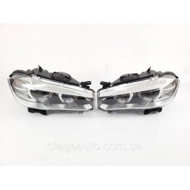 Передние фары Bi-Xenon No Adaptive на BMW X6 F16 2014-2018 года ( Европа )