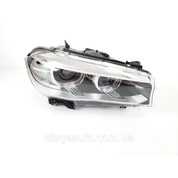 Передние фары Bi-Xenon No Adaptive на BMW X6 F16 2014-2018 года ( Европа )