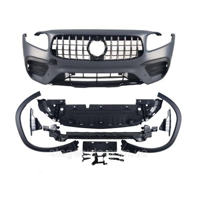 Передній бампер на Mercedes GLB-CLass X247 2019-2022 року ( стиль GLB 35 AMG)