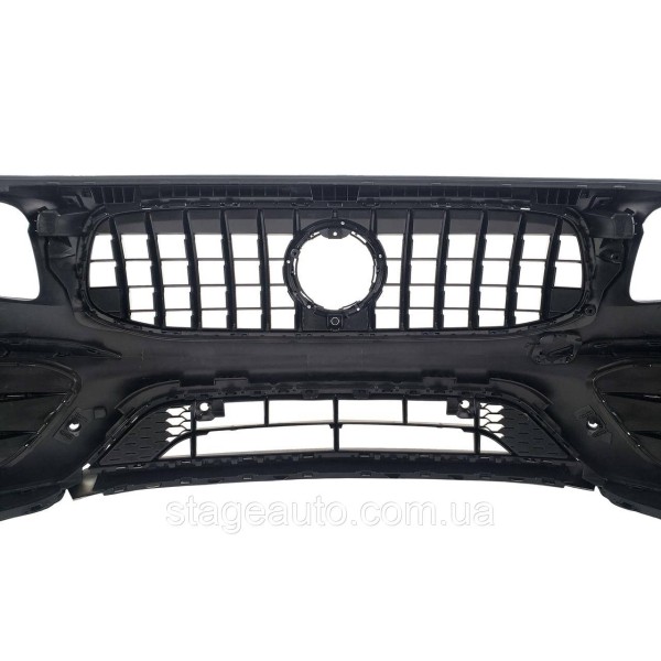 Передний бампер на Mercedes GLB-CLass X247 2019-2022 года ( стиль GLB 35 AMG )