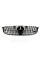 Решетка радиатора на Mercedes GLE63 W166 2015-2018 год Chrome Black ( GT Panamericana )