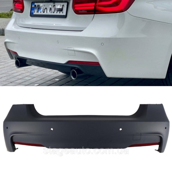 Rear bumper for BMW 3 Series F30 2012-2018 ( in M Sport Paket style )