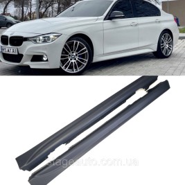 Накладки на пороги BMW 3 Series F30 2012-2018 год ( в стиле M Sport Paket )