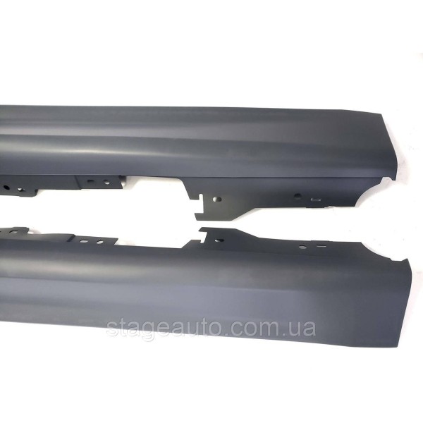 Накладки на пороги BMW 3 Series F30 2012-2018 год ( в стиле M Sport Paket )
