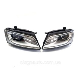 Передние фары Bi-Xenon на Audi Q5 8R 2012-2016 года