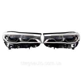 Передние фары на BMW 7 Series G11 / G12 2015-2019 года ( Laser )
