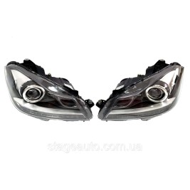 Передние фары на Mercedes C-Class W204 2011-2014 год ( Xenon Adaptive )