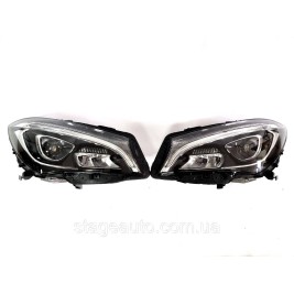 Передние фары на Mercedes CLA-Class C117 2013-2019 года ( Full Led )