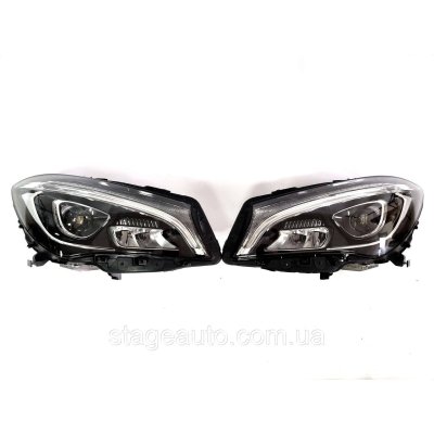 Передні фари на Mercedes CLA-Class C117 2013-2019 ( Full Led)