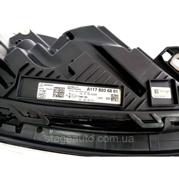 Передние фары на Mercedes CLA-Class C117 2013-2019 года ( Full Led )