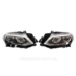Передние фары на Mercedes GLE-Class W166 2015-2018 год ( Led Intelligent Light System )