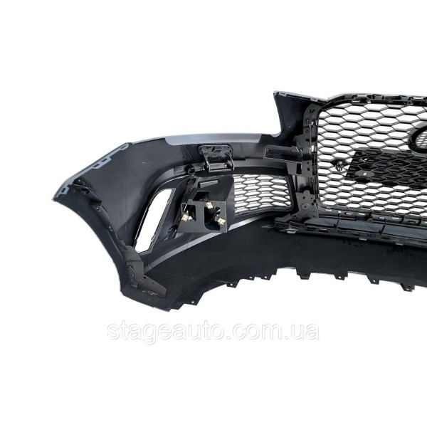 Передний бампер в стиле RS на Audi Q5 8R 2012-2016 год ( с местами под дистроник )