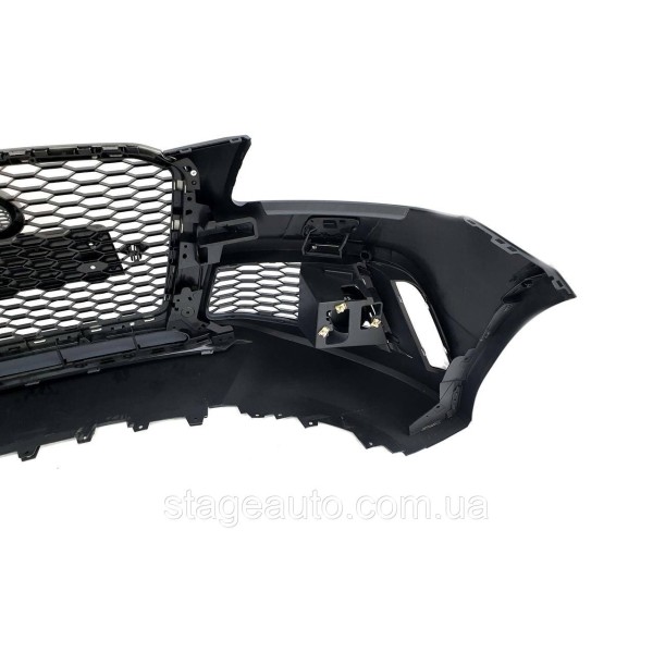 Передний бампер в стиле RS на Audi Q5 8R 2012-2016 год ( с местами под дистроник )