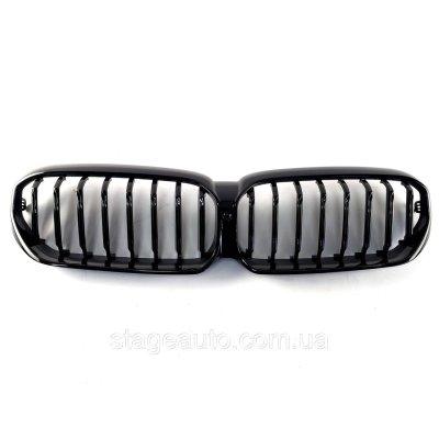 Ноздрі на BMW 5 Series G30 2020-2021 року Чорні Глянцеві