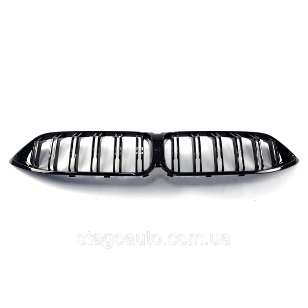 Ноздри на BMW 8 Series G14 / G15 / G16 2018-2021 год Черные Глянцевые ( Двойные M-Look )