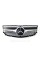 Решітка радіатора на Mercedes GLK-Class X204 2012-2015 рік AMG стиль (Чорна з сірим і елементами хрому)