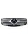 Решітка радіатора на Mercedes GLK-Class X204 2012-2015 рік AMG стиль (Чорна з сірим і елементами хрому)