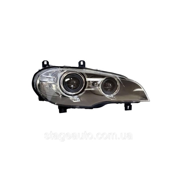 Передні фари на BMW X5 E70 2010-2013 рік ( Bi-Xenon No Adaptive Європа)