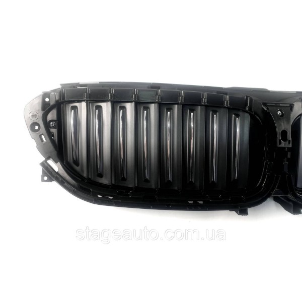 Upper air damper ( blinds ) for BMW 5 Series G30/ G31 2017-2020 ( with chrome elements )