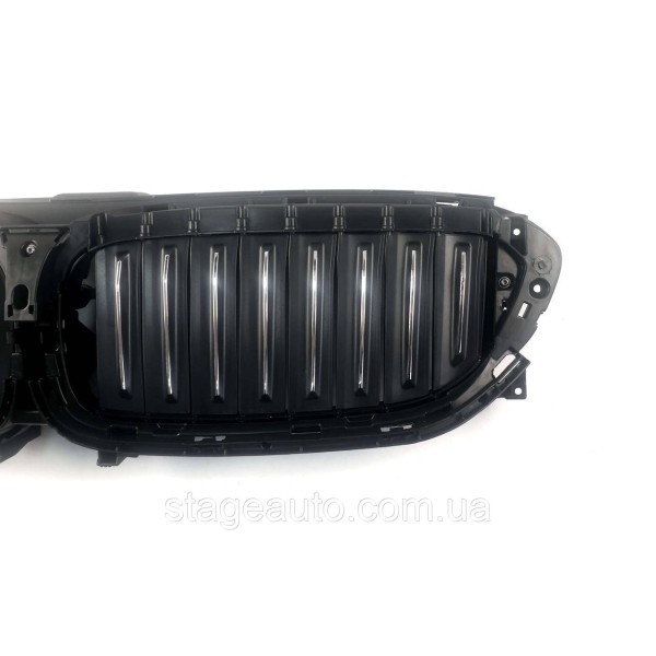 Upper air damper ( blinds ) for BMW 5 Series G30/ G31 2017-2020 ( with chrome elements )