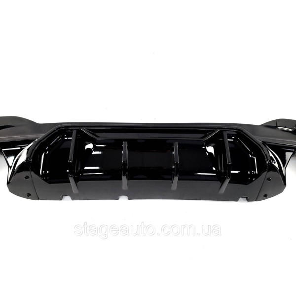 Rear bumper diffuser for BMW 5 Series G30 2017-2020 ( in the style of M5 Competition F90)