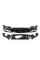Диффузор с насадками на Mercedes E-Class W213 2016-2020 год  Chrome ( в стиле E63 AMG  )