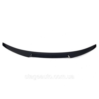 Спойлер на BMW 3 Series G20 2019-2022 рік стиль М4 (Чорний глянець)