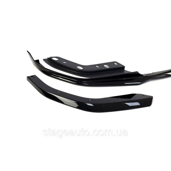 Диффузор переднего бампера (губа) на BMW 3 Series G20 G21 2019-2022 год M-Performance