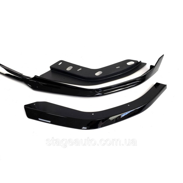 Диффузор переднего бампера (губа) на BMW 3 Series G20 G21 2019-2022 год M-Performance
