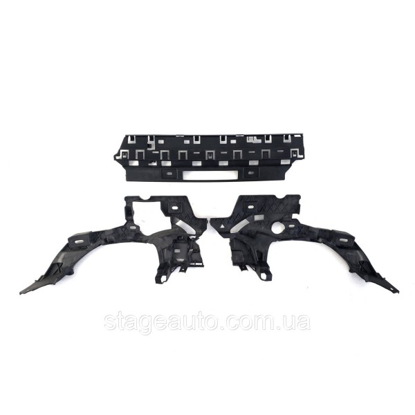 Rear bumper diffuser for BMW 3 Series G20 2018-2022 M -Competition M340i ( Glossy black + brackets )